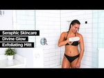Load and play video in Gallery viewer, Divine Glow Exfoliating Mitt