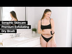 Load and play video in Gallery viewer, Premium Exfoliating Dry Brush