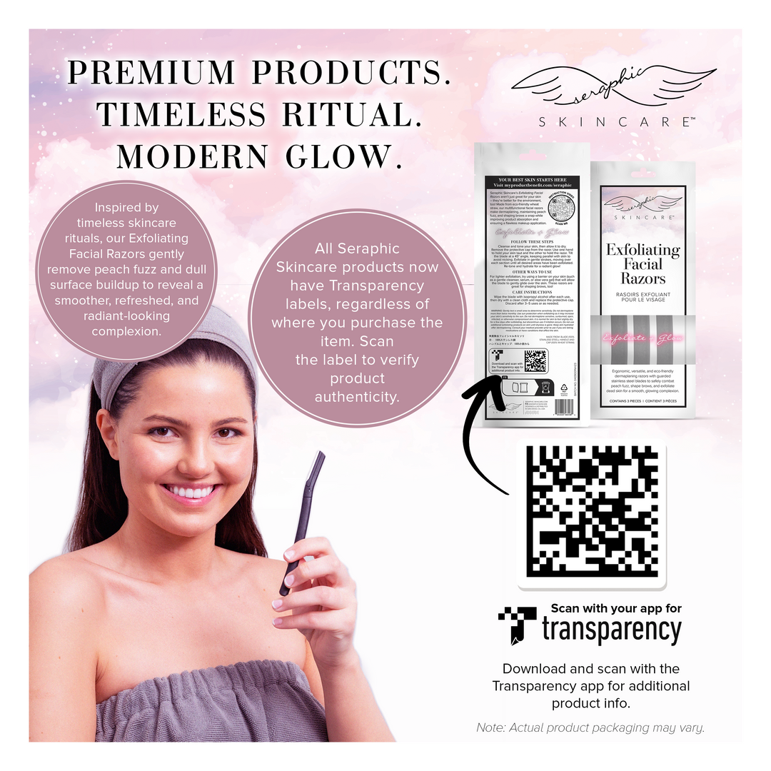 Exfoliating Facial Razors - Seraphic Skincare