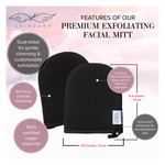 Load image into Gallery viewer, Premium Exfoliating Facial Mitt
