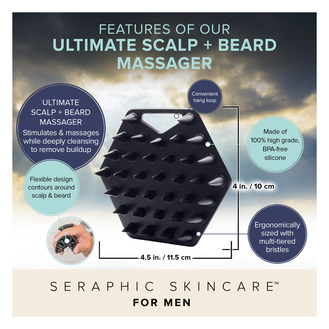 Men's Ultimate Scalp + Beard Massager