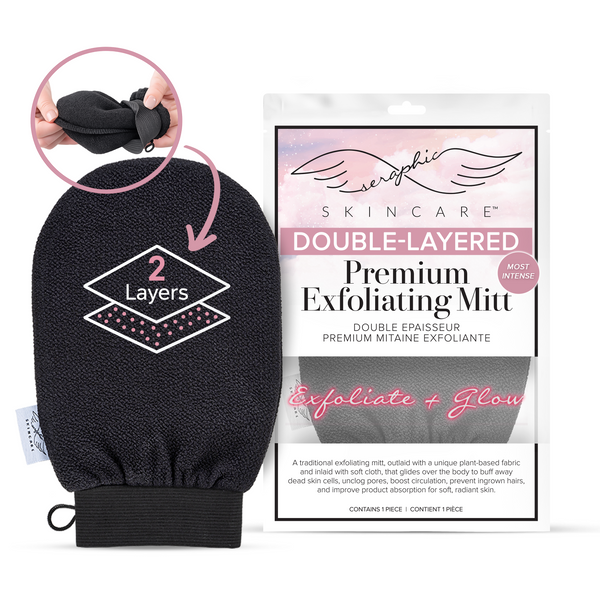 Double-Layered Exfoliating Mitt