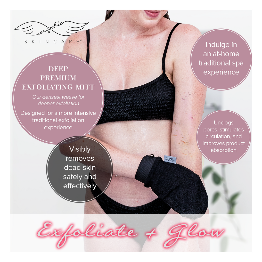 Deep Premium Exfoliating Mitt