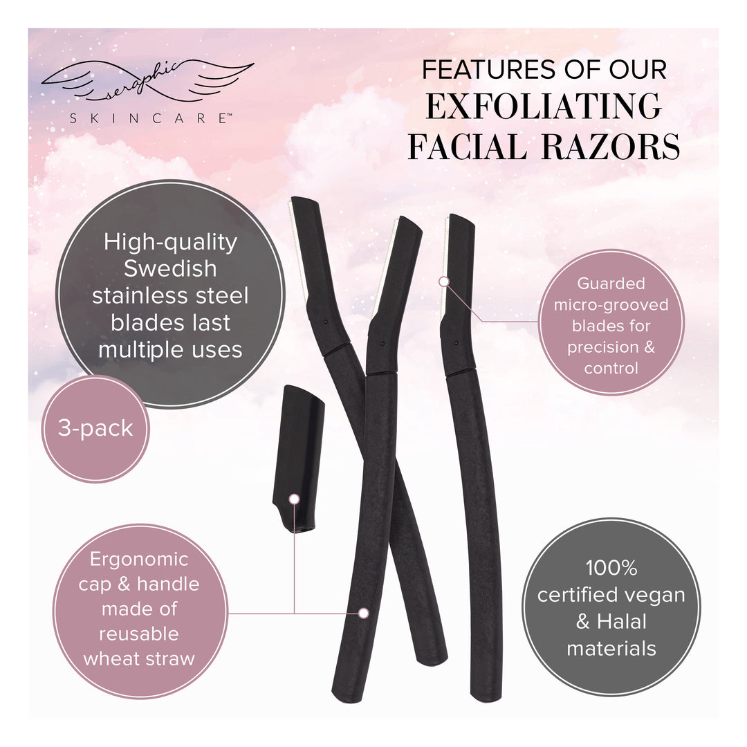 Exfoliating Facial Razors
