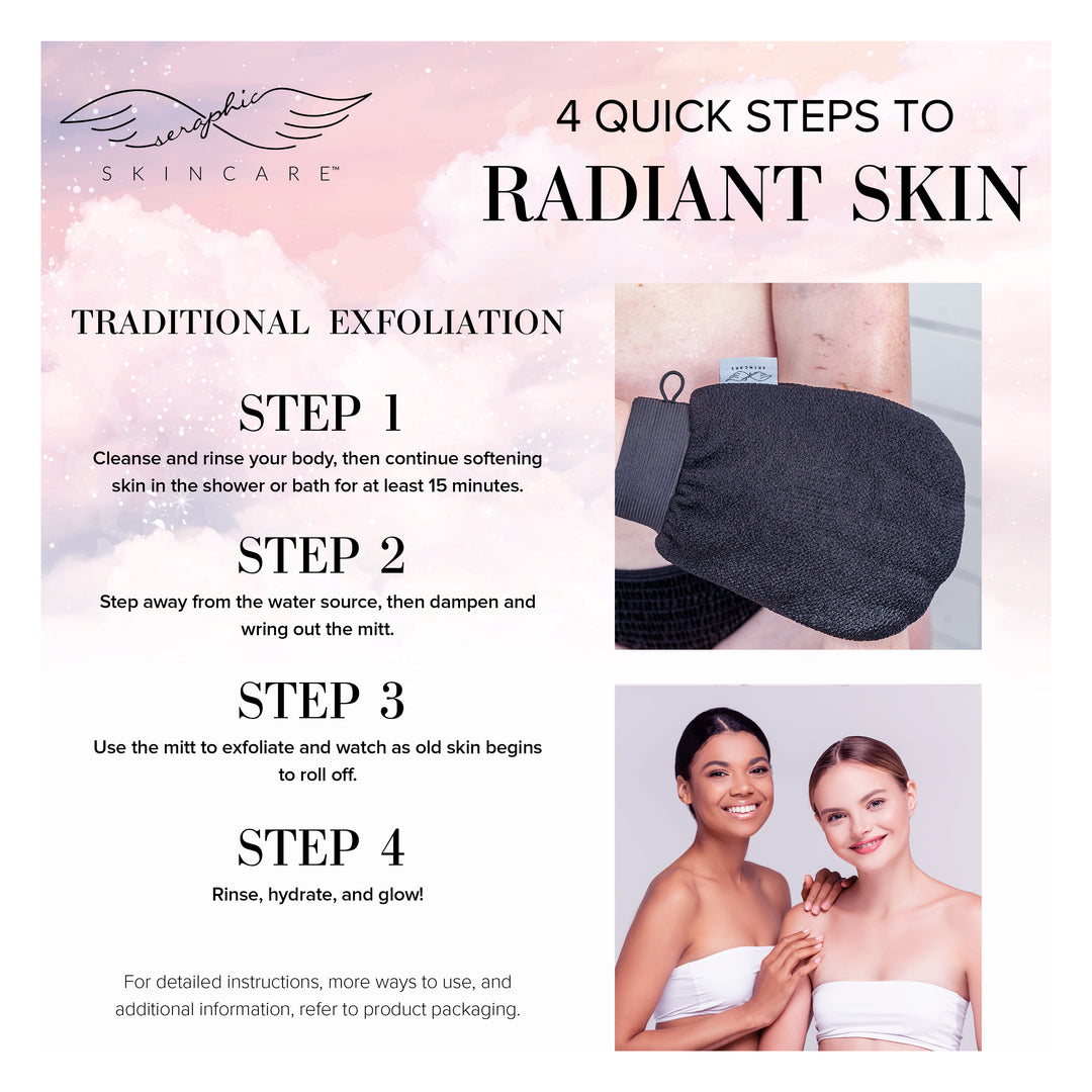 Double-Layered Premium Exfoliating Mitt