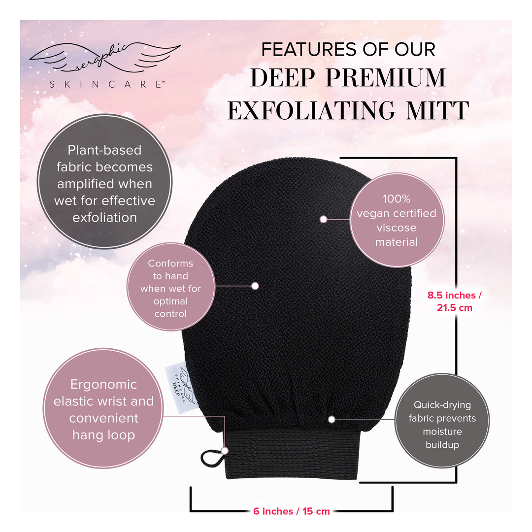 Deep Premium Exfoliating Mitt