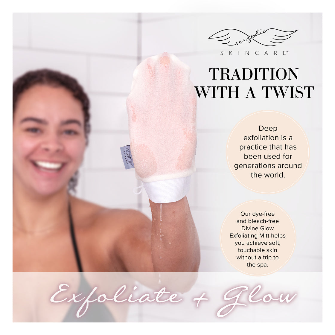 Divine Glow Exfoliating Mitt