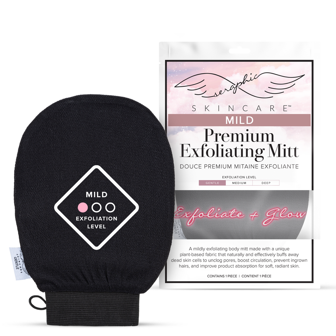 Gentle Premium Exfoliating Mitt - Seraphic Skincare