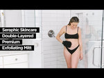 Load and play video in Gallery viewer, Double-Layered Premium Exfoliating Mitt
